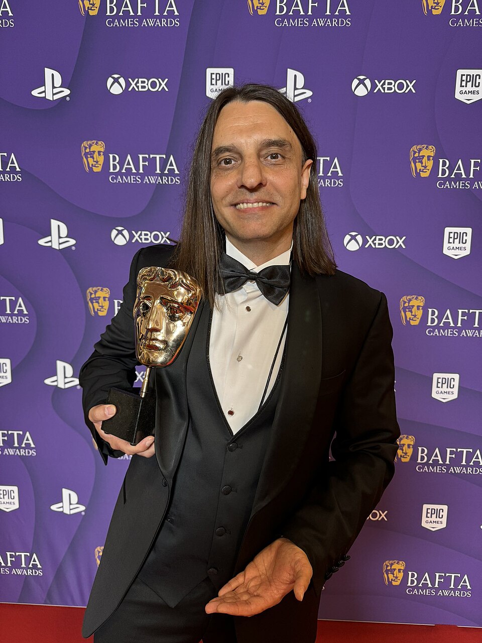 Borislav Slavov at the BAFTA Game Awards 2024