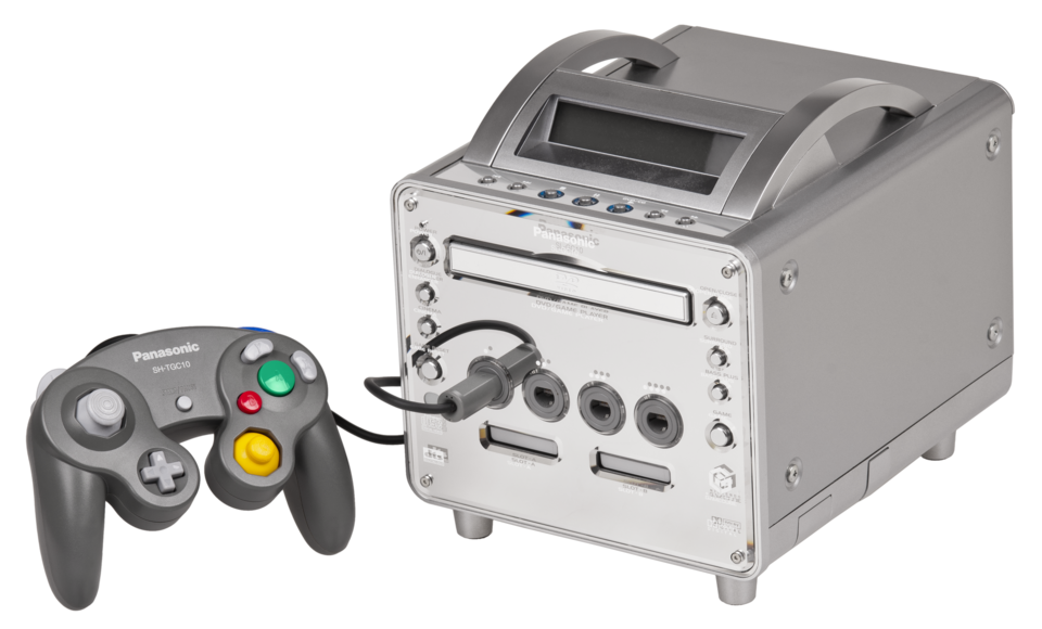 A Panasonic Q console, a DVD-capable GameCube variant