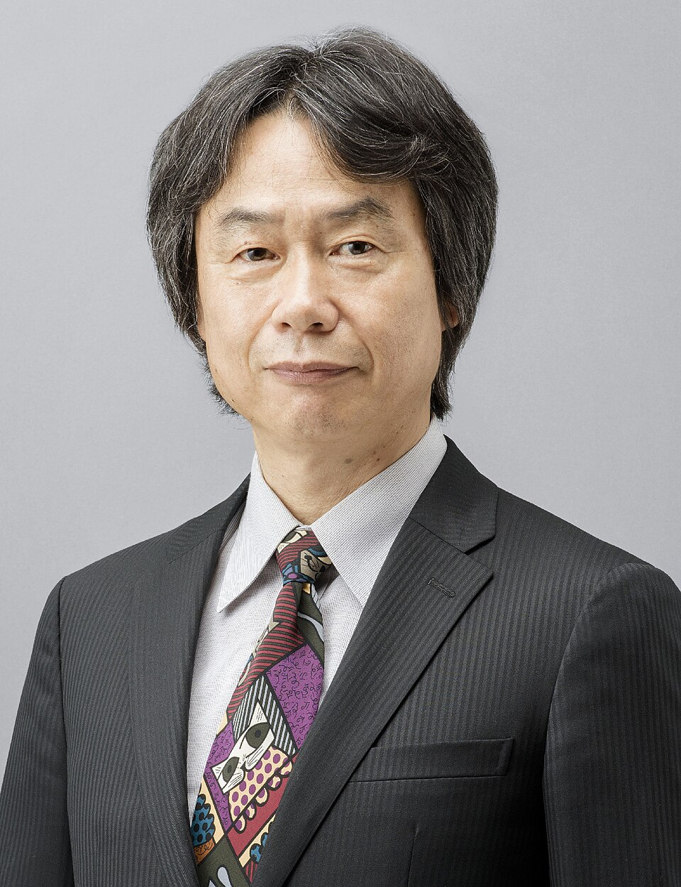 Portrait of Shigeru Miyamoto.