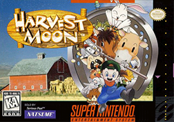 Box art showing a farmer character amid a rural farm scene|
