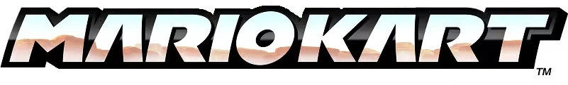 Stylized "Mario Kart" wordmark logo