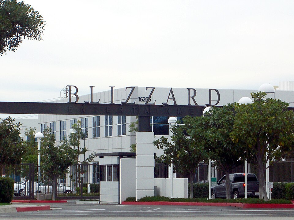 Photograph of the Blizzard Entertainment campus in Irvine, California|