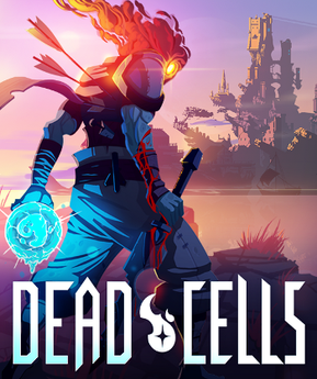 Cover art showing the beheaded protagonist of Dead Cells