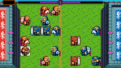 A screenshot of the strategy game Attactics from UFO 50